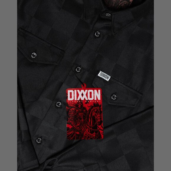 DIXXON FLANNEL - CHECKMATE Flannel Shirt Collab - Men's 2XL - Picture 12 of 13